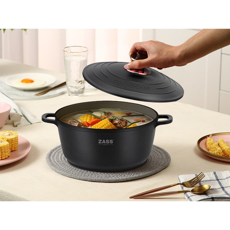 Set oale de inalta calitate din aluminiu 11 piese Zass Gourmet
