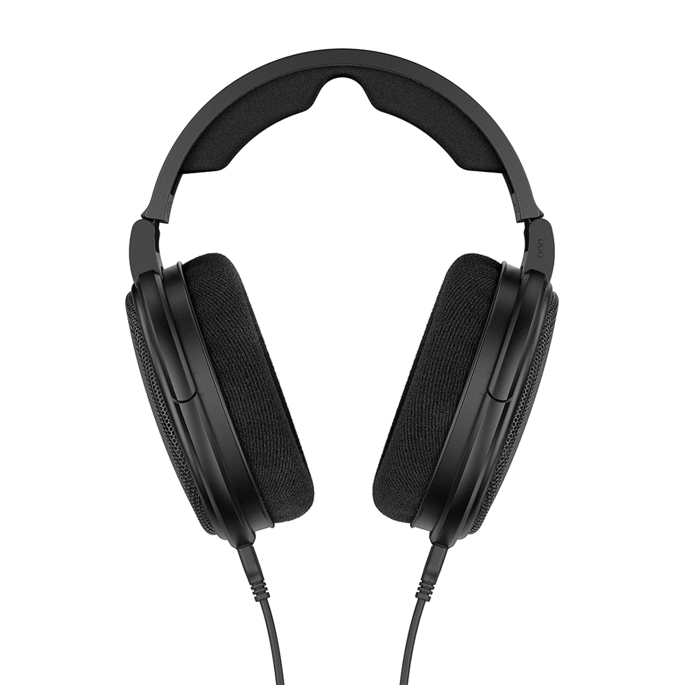 Casti cu fir, Sennheiser, Negru