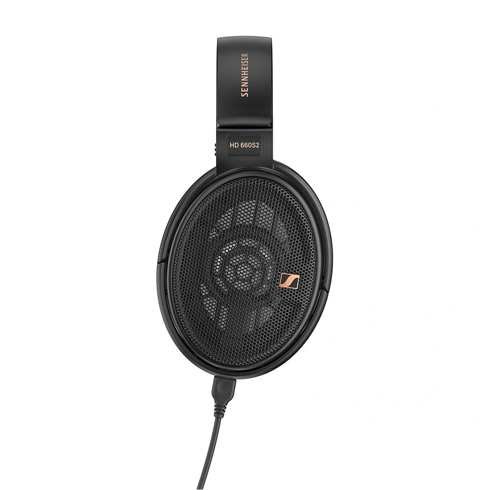 Casti cu fir, Sennheiser, Negru