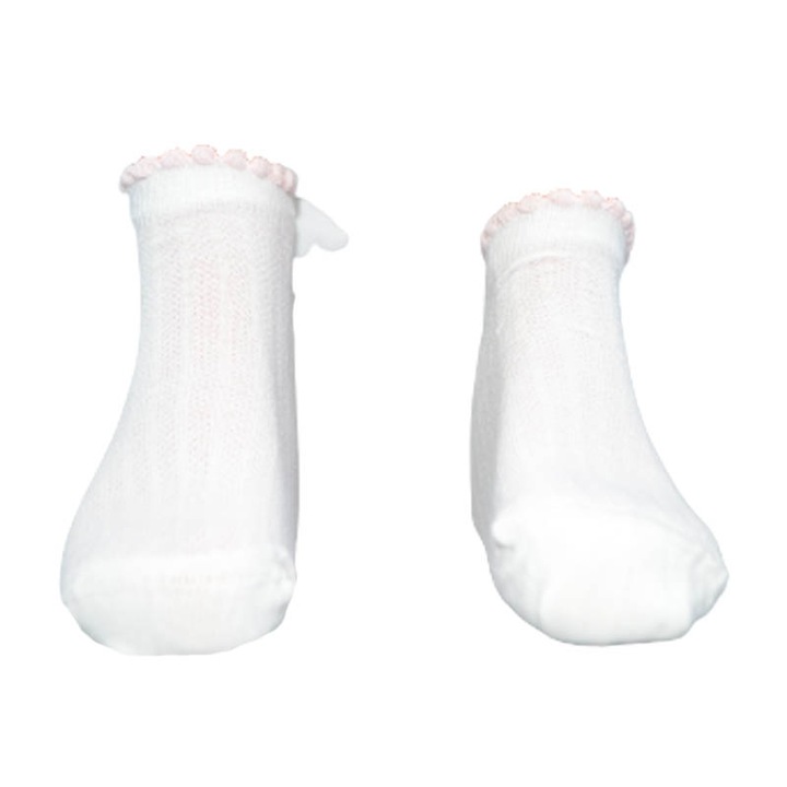 Чорапи за момиче Zual S-240323-RZ, Крем