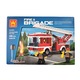 Set constructie Masina Pompieri, Fire Brigade Rescue, 249 piese, ptk-2625