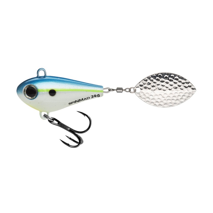 Pörgető Spinmad Jigmaster 11,5 cm, 24 gr, Sexy Shad szín