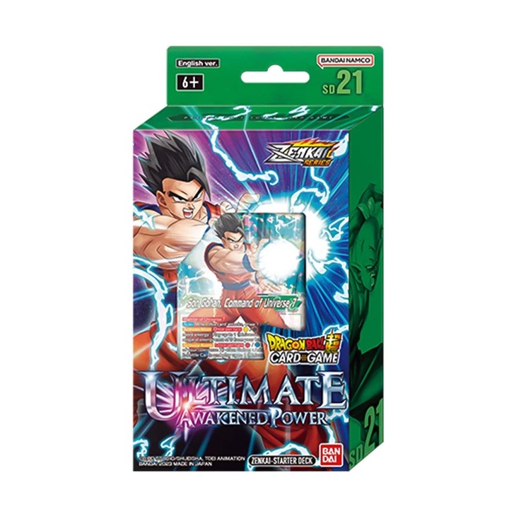 Joc de Societate DragonBall Super Card Game, Starter Deck, Ultimate Awakened Power