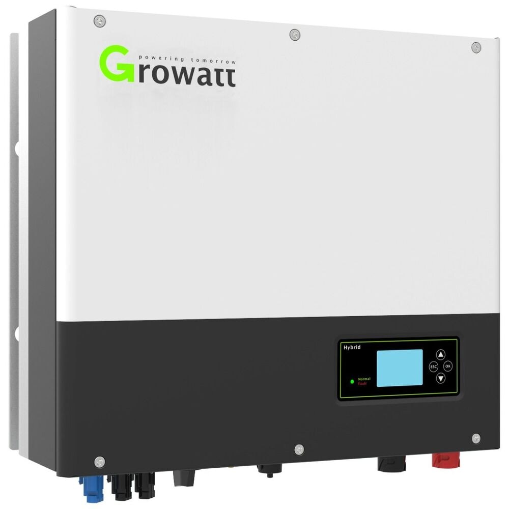 Трифазен хибриден инвертор GROWATT, 5KW, SPH 5000TL3 BH UP - EMAG.bg