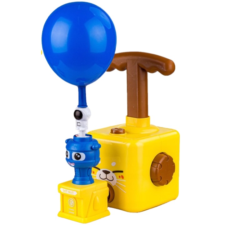 Balloon Launcher, DK, aerodinamikus, többszínű, 3+