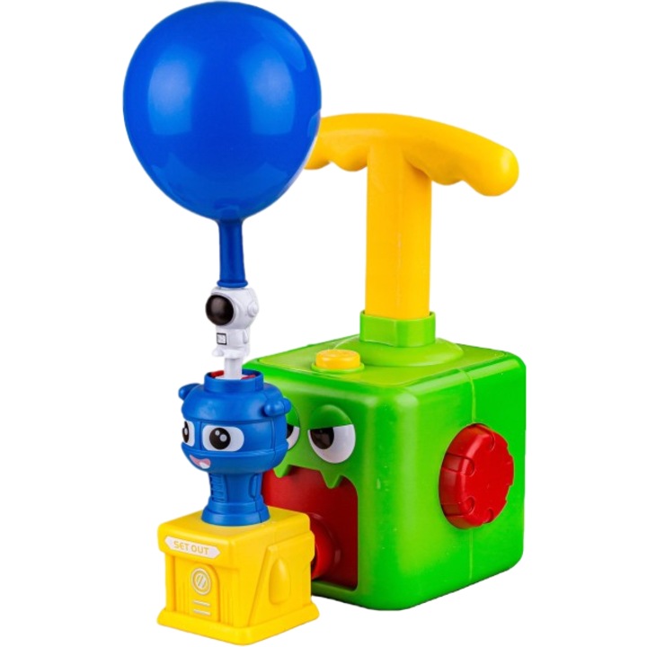 Balloon Launcher, DK, aerodinamikus, többszínű, 3+