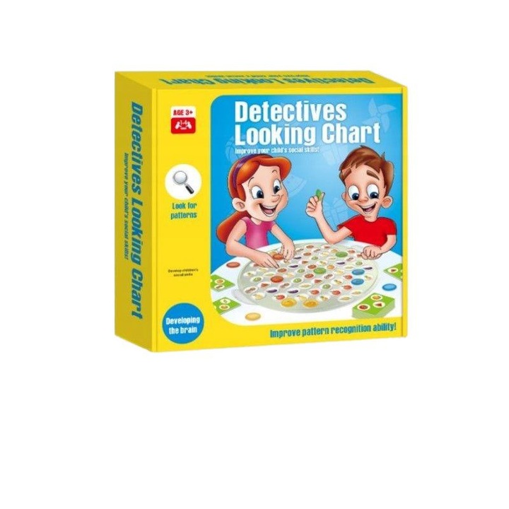 Játék gyerekeknek, DK, nyomozók