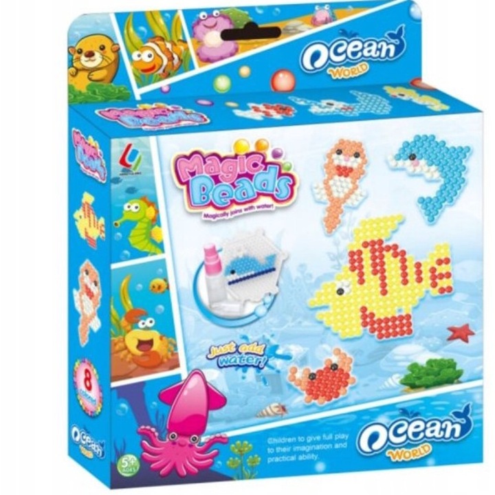 Set margele pentru calcat, DK, Plastic, Multicolor