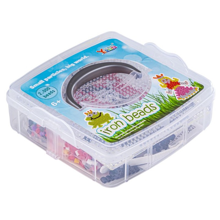 Sabloane pentru margele de calcat Printesa si broasca, 6 ani