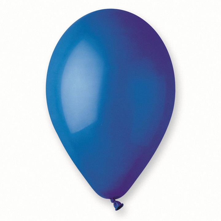 Латексови балони 30 см, Blue 10, Gemar G110.10, комплект 25 бр.