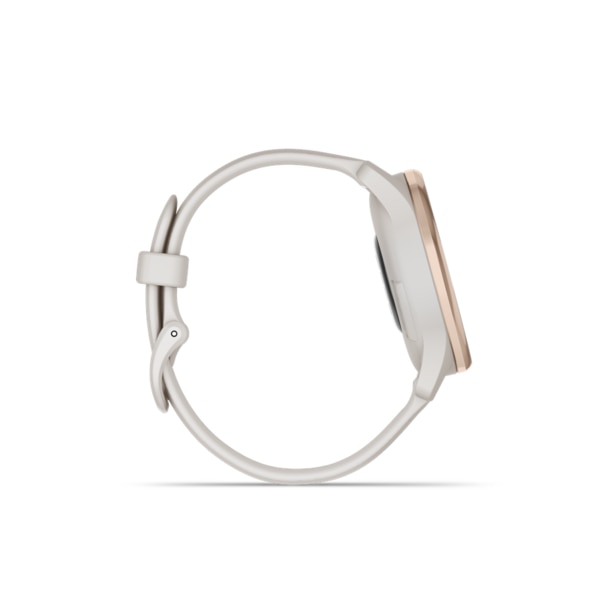 Smartwatch Garmin vivomove Trend, Silicone Band, Peach Gold