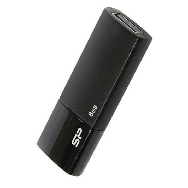 USB памет 8GB Silicon Power Ultima U05, Черен, USB 2.0