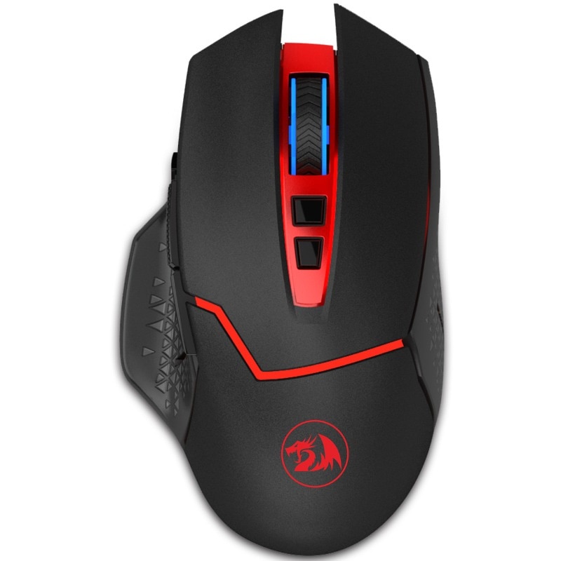 Mouse gaming Redragon Mirage M690, Negru/Rosu