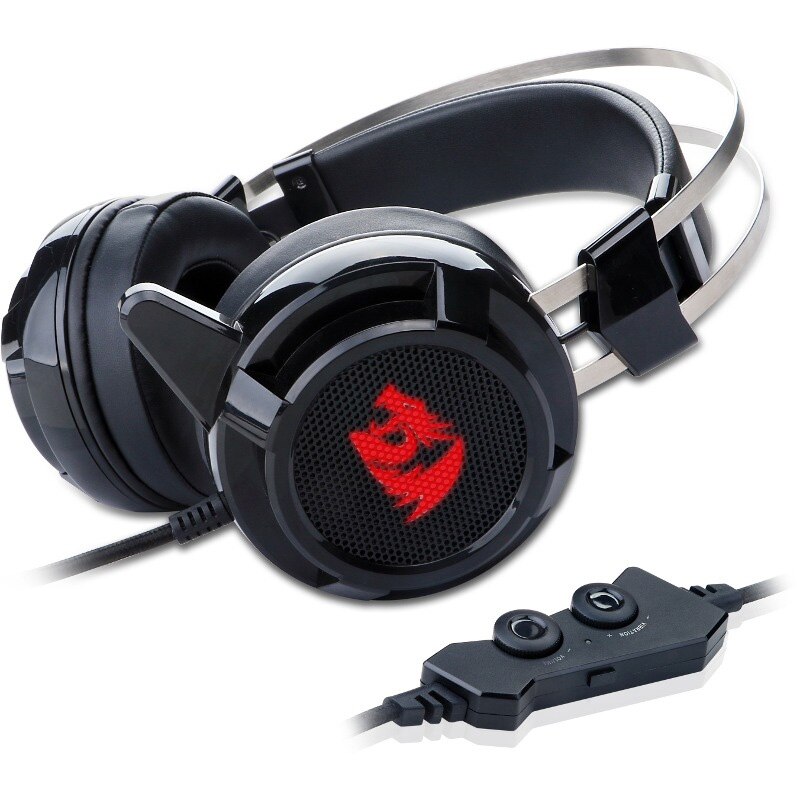Casti gaming Redragon Siren 2, Negru
