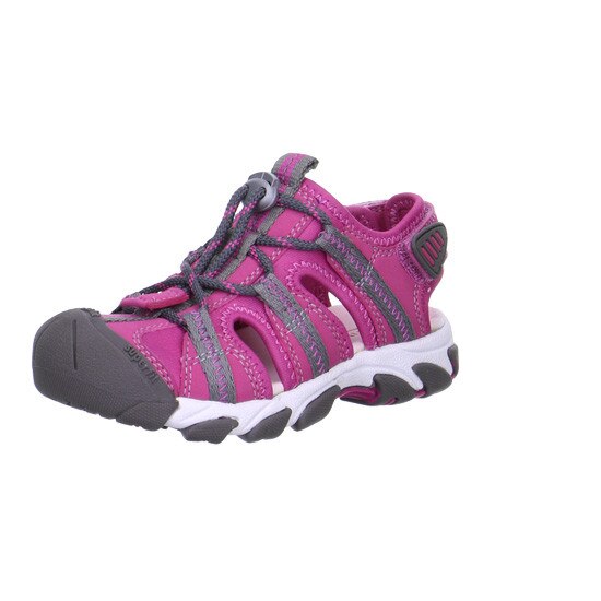 Sandale fete Superfit, Pink, Gri