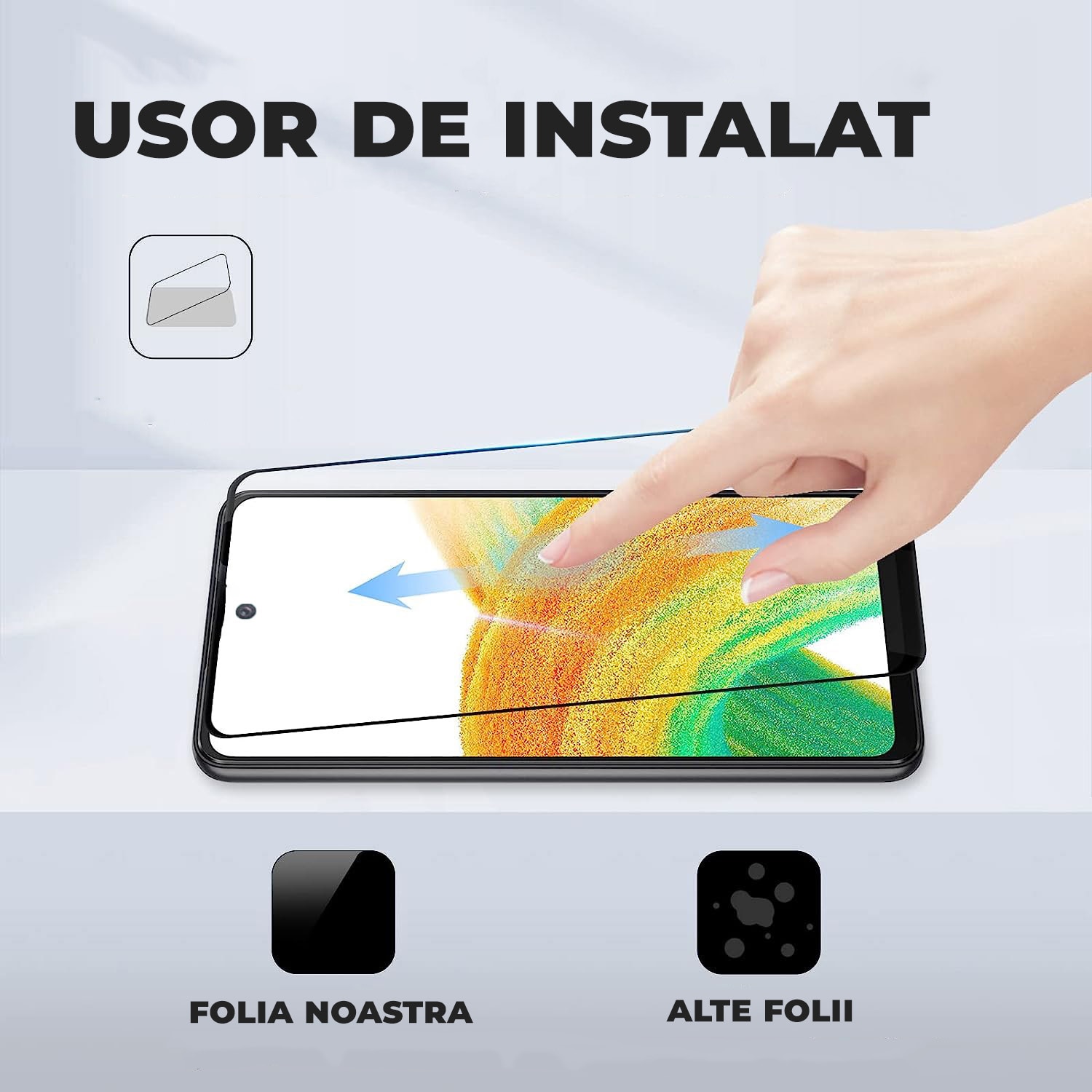 Folie Sticla Daden MaxProtection pentru Samsung S20 FE, Full Cover, Protectie Profesionala, Ultra Rezistenta, Calitate Premium