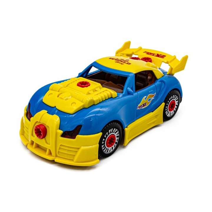 Количка за играчки, ChRLD, Bugatti, тунинг, пластмаса, многоцветна, 3+