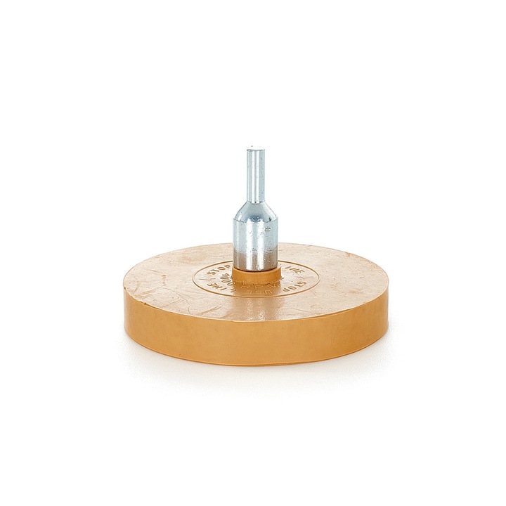 Disc de cauciuc pentru indepartarea lipiciului cu adaptor, Geko G78907