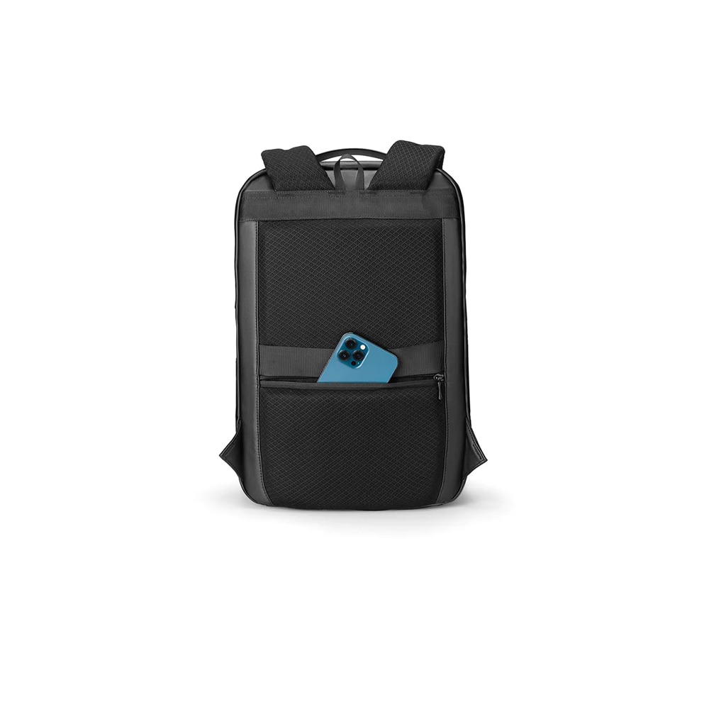 Rucsac, Mark Ryden, compatibil cu laptop 15.6 inch si tableta 12.9 inch, blocare TSA, sistem antifurt, port USB, full impermeabil, unisex, spatios, negru, plus portofel extensibil
