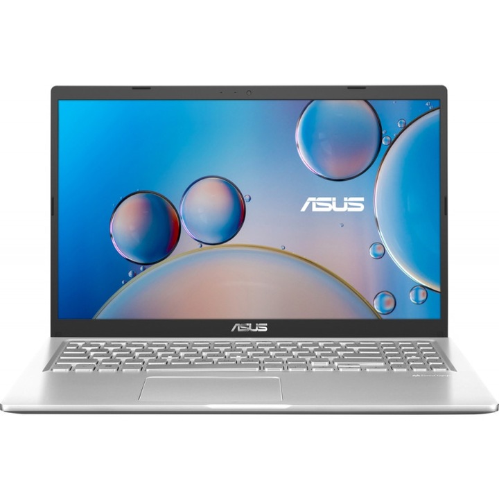 Laptop ASUS X515KA cu procesor Intel Celeron N4500, 4MB, 15.6" FHD, 16GB DDR4, 1TB SSD NVME, Intel UHD Graphics 600, No OS, Transparent Silver
