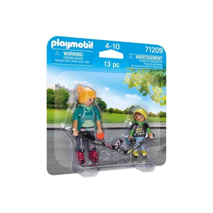 Playmobil Sports & Action – Anya és gyermeke jégkorongoznak