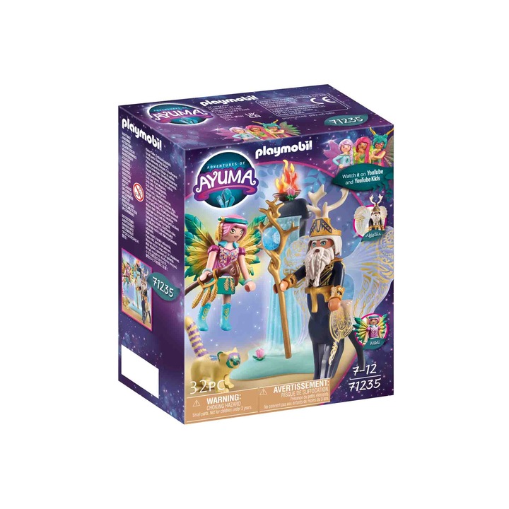 Playmobil Adventures of Ayuma - Knight Fairy Hildi si Abjatus