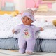 Кукла Zapf Baby Born - Бебе приятел за сън, Лилави дрехи, 30 см