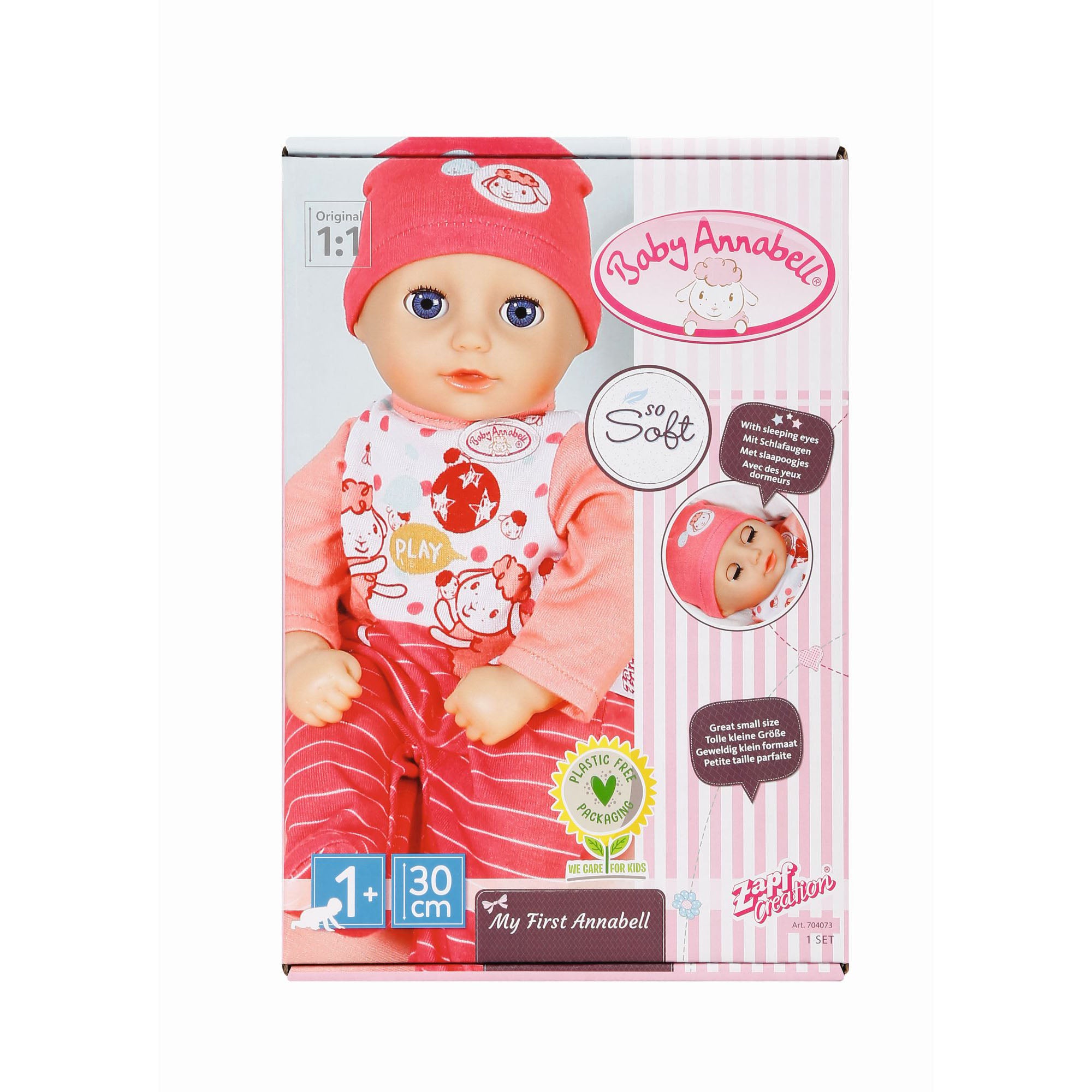 Кукла Zapf Baby Annabell - Моята първа кукла, 30 см - eMAG.bg
