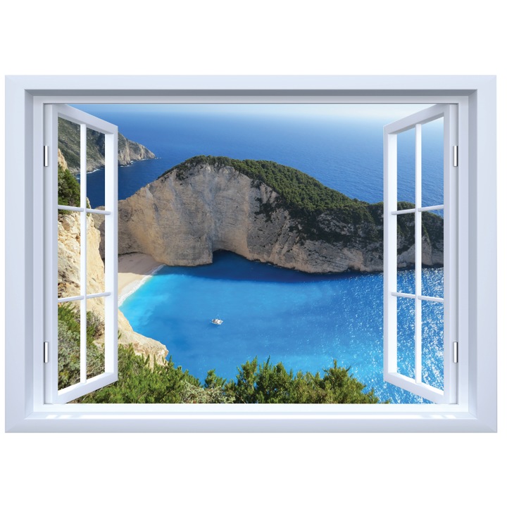 Sticker fereastra - Zakynthos - 50x70cm