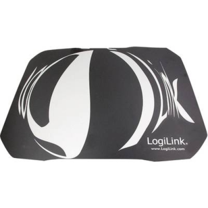 Mouse pad, LogiLink, Q1 MATE, Negru/Alb