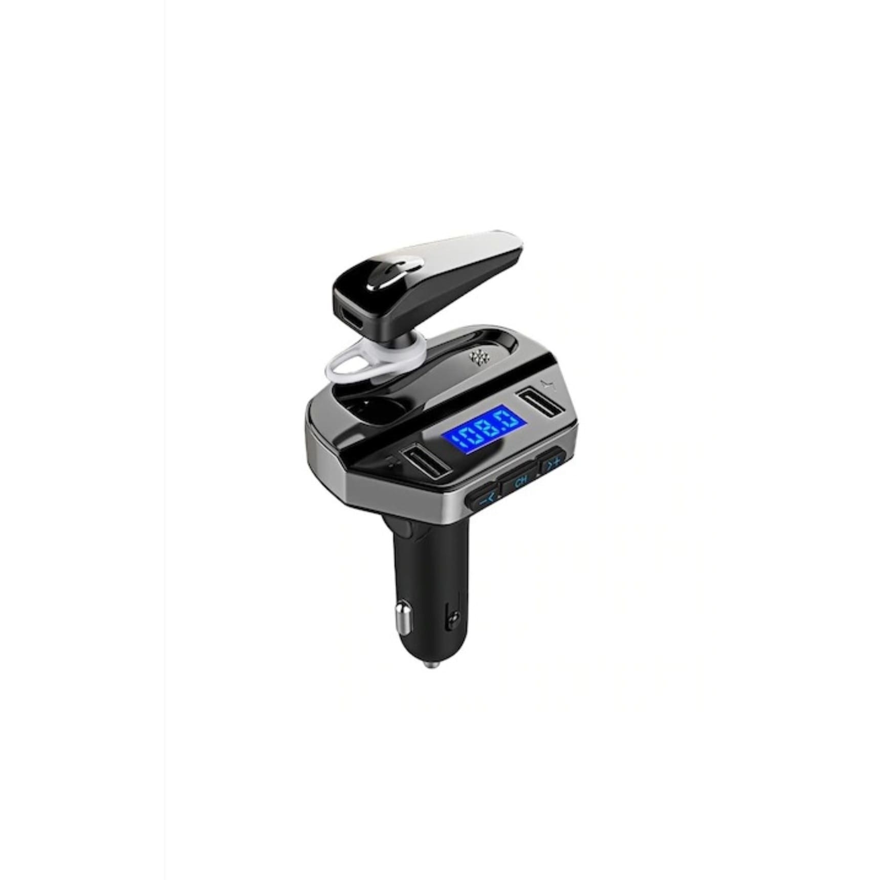Модулатор FM MP3 плейър със свободни ръце с bluetooth слушалки V4.2 V6 ...