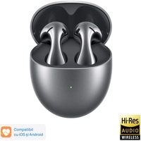 Casti wireless Huawei FreeBuds 5, Silver Frost