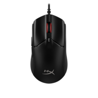Mouse gaming cu fir HyperX Pulsefire Haste 2, 26000 DPI, ultrausor (53g), 6 butoane, 650IPS, 50G, software NGENUITY, cablu HyperFlex 2, negru