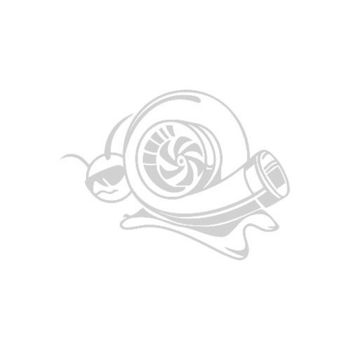 Sticker decorativ geam, auto, Turbo Snail, 20x15 cm, alb
