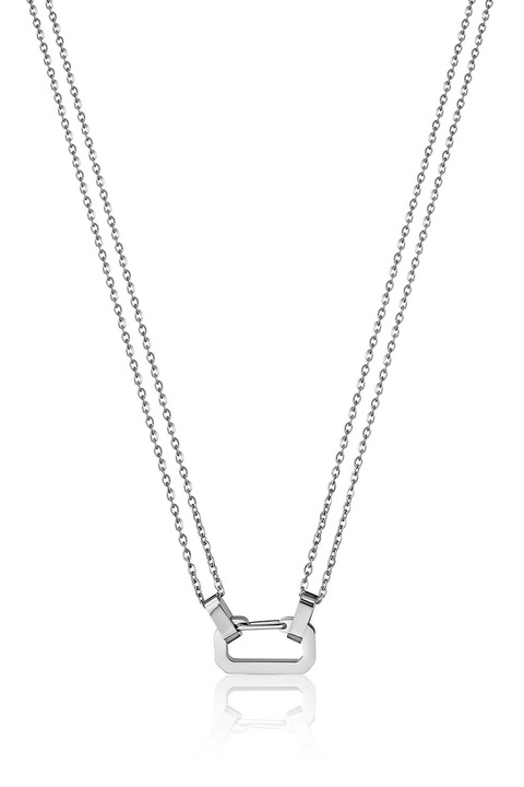 Isabella Ford, Colier de otel inoxidabil cu pandantiv, Argintiu