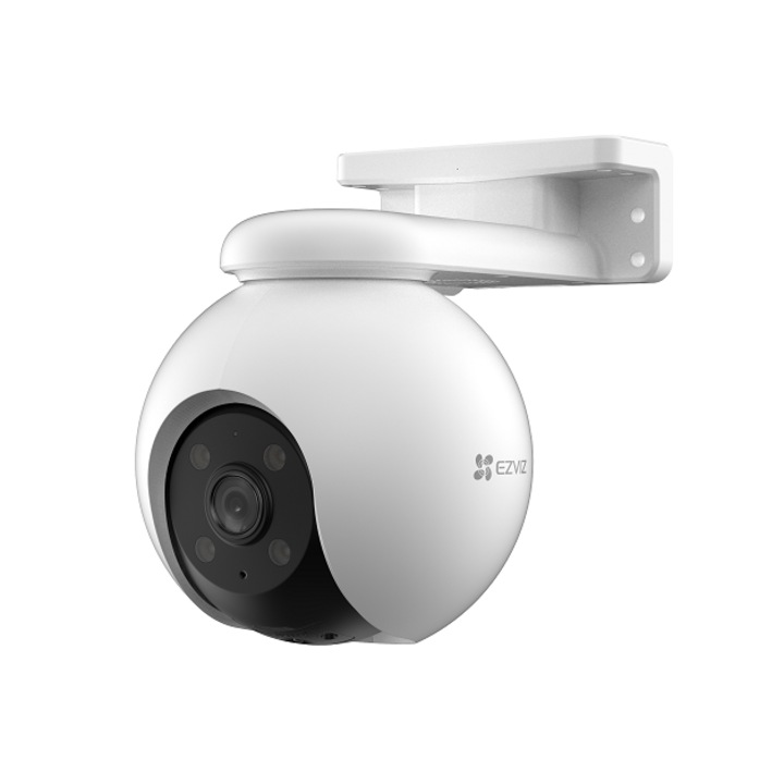 Kamera EZviz WIFI PAN & TILT CS-H8-R100-1J5WKFL; Senzor:1/2.7 progresszív szkennelésű CMOS; Lencse:4mm@ F