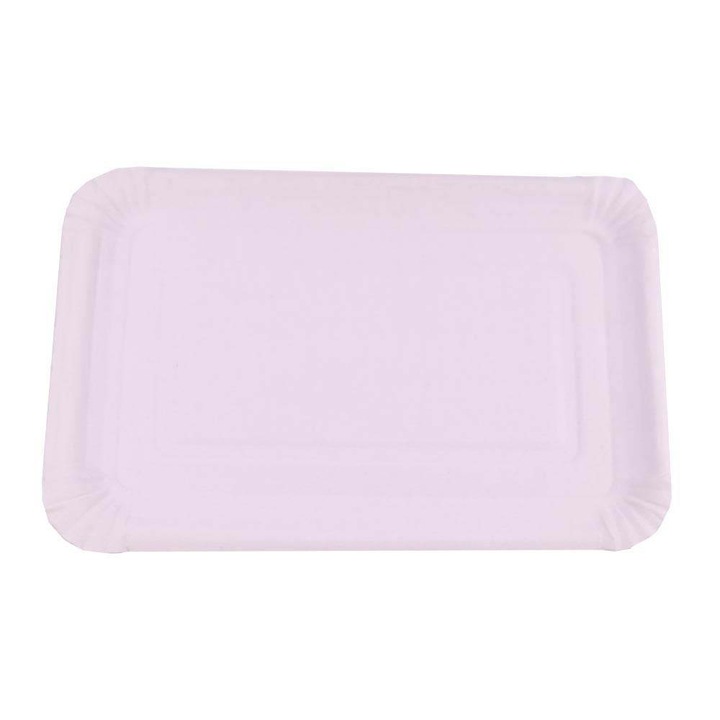 Tavite din Carton Dreptunghiulare, Dimensiune 130x205 mm, 200 Buc/Set