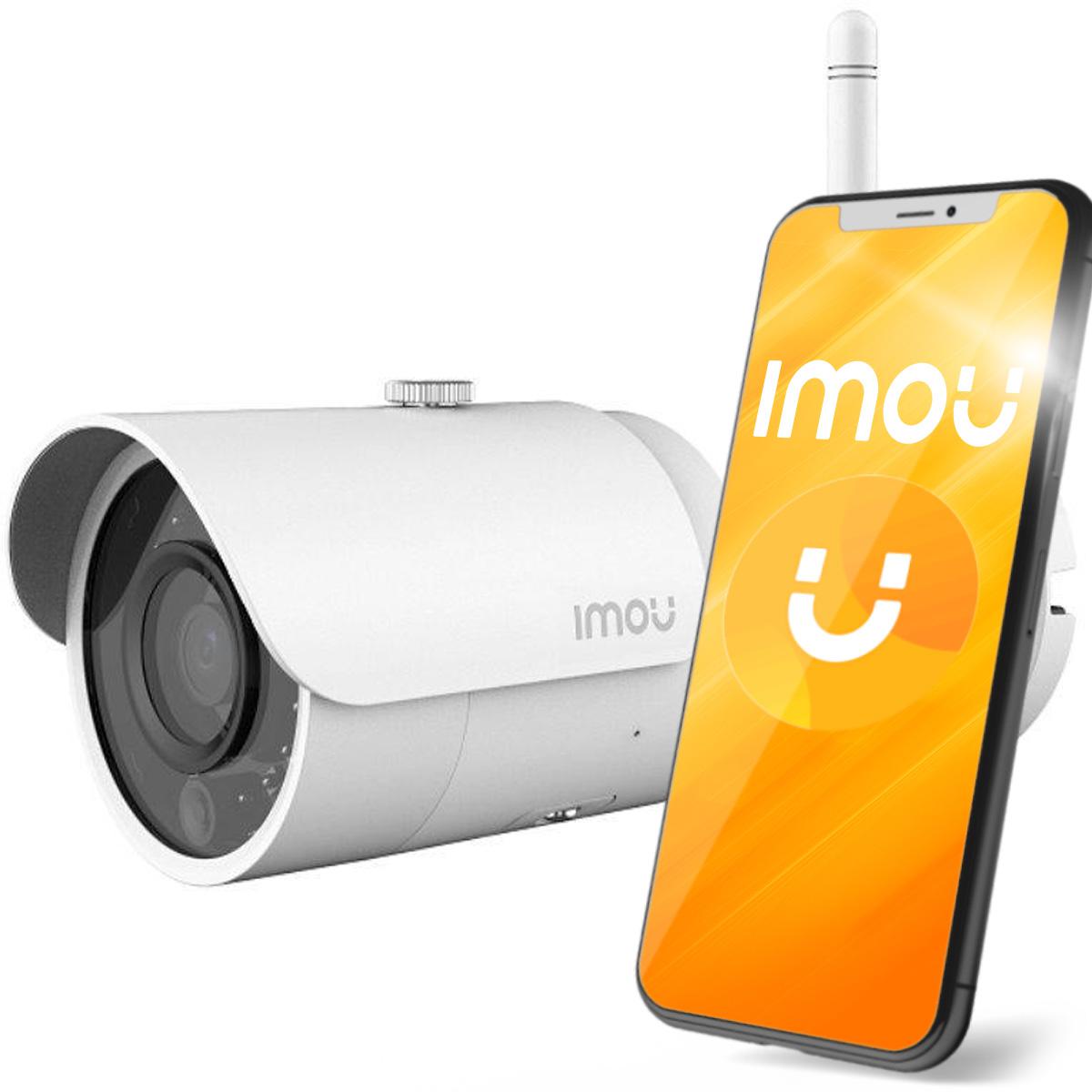 Imou Bullet Pro IP kamera, 5MP, fehér eMAG.hu