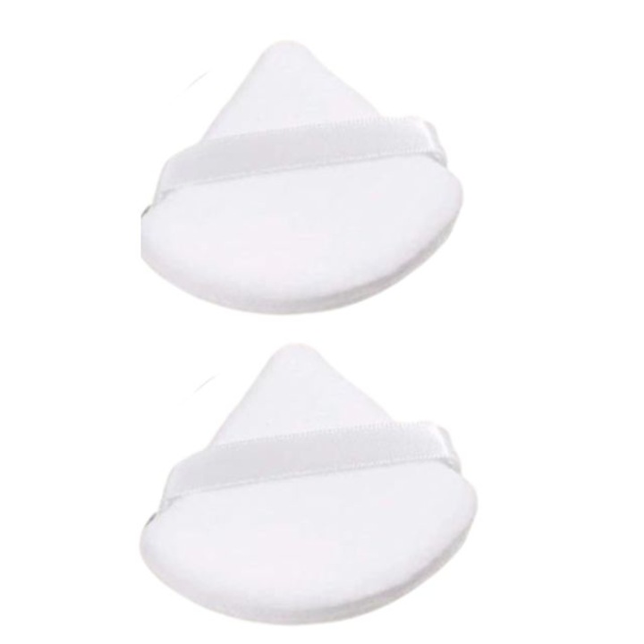 Set 2 buretei pentru make-up, alb