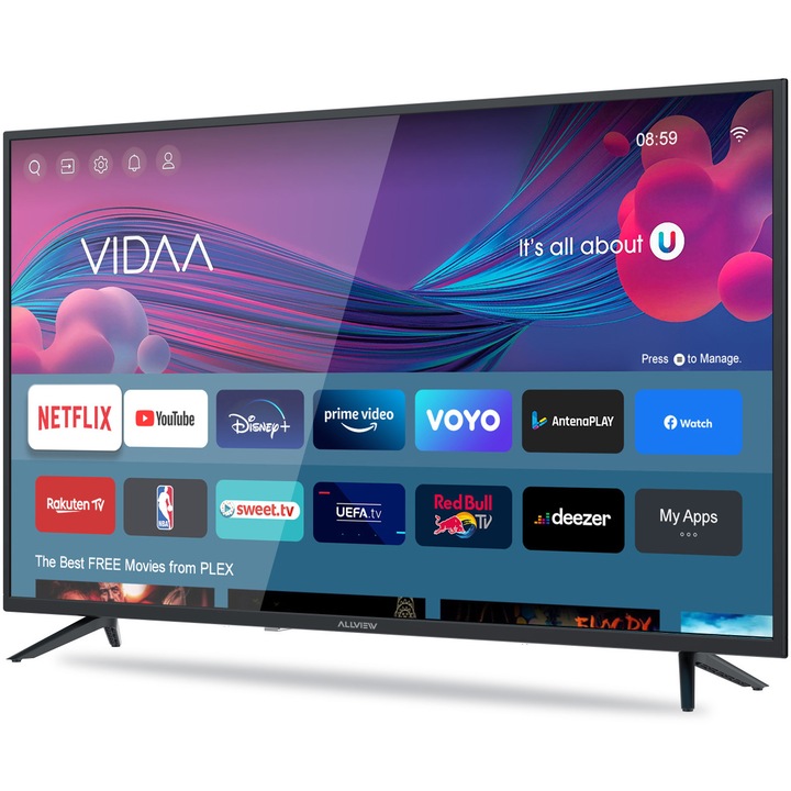 Allview 43iPlay6000-F vedere laterală