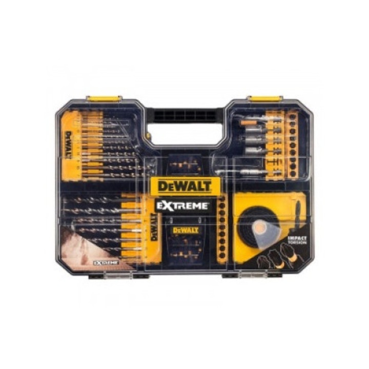 Trusa de scule Dewalt Extreme, 100 piese