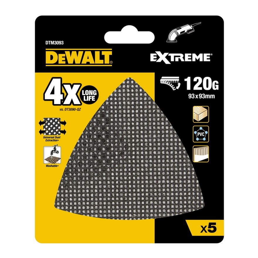 3 Pezzi Dischi Autoadesivi Per Levigatrice A Delta - Ricambio In Velcro 93x93mm, 6 Fori