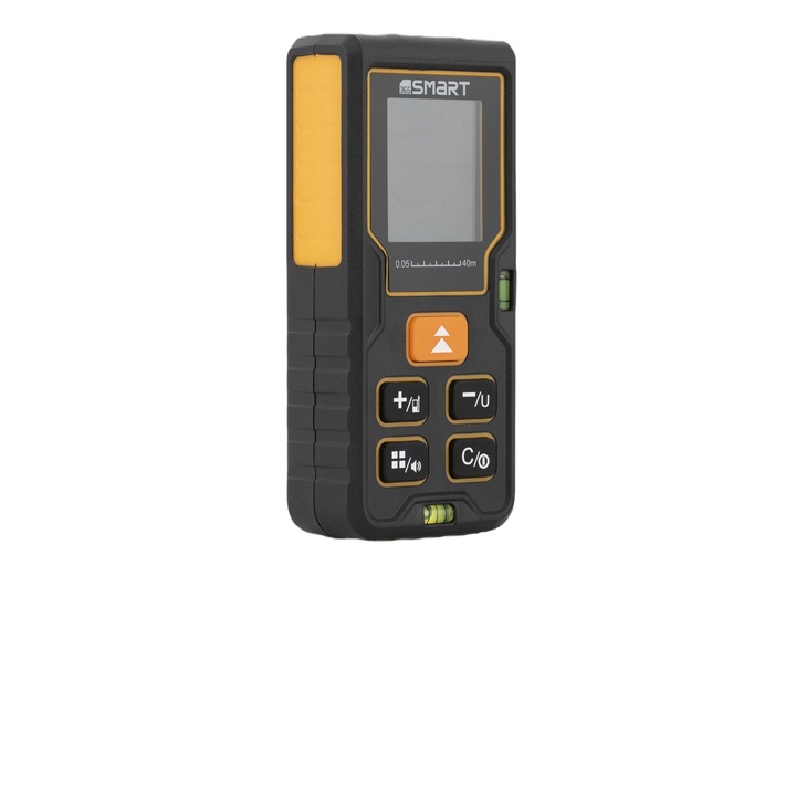 Telemetru cu laser, 365 SMART, 40 m, Negru/Galben