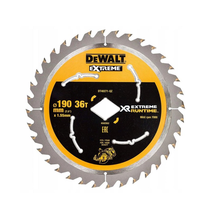 Fierastrau circular, DeWalt