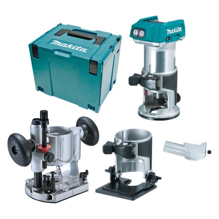 Фреза, Makita, 18 V, Multicolor