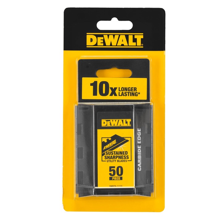 Set lame pentru cutter, DeWalt, 50 bucati