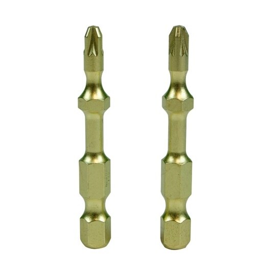 Set 2 biti, Makita, Pozidriv, PZ2/50mm - eMAG.ro