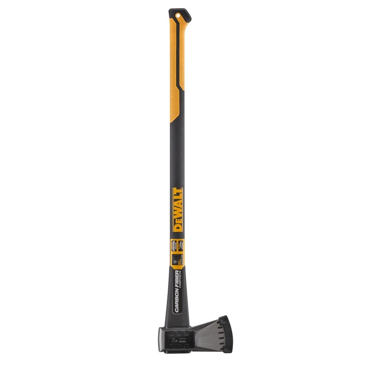 Topor pentru lemn, Dewalt, 1.5kg, Negru/Galben