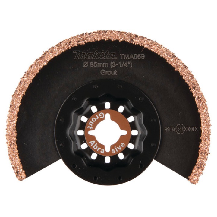 Panza de fierastrau semi-rotund pentru unelte multiple, Makita, 85 mm