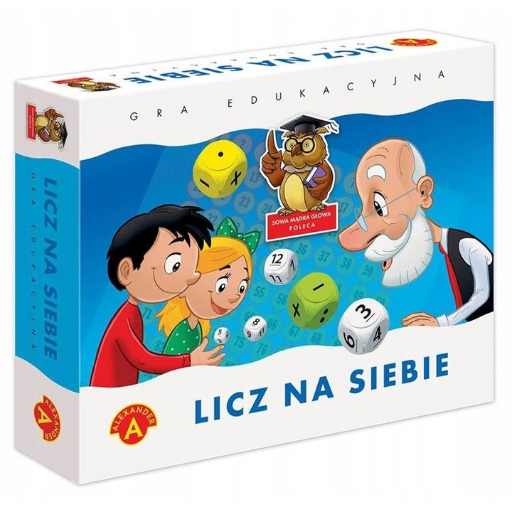 Társasjáték, Sándor, Bagoly bölcs fej, többszínű